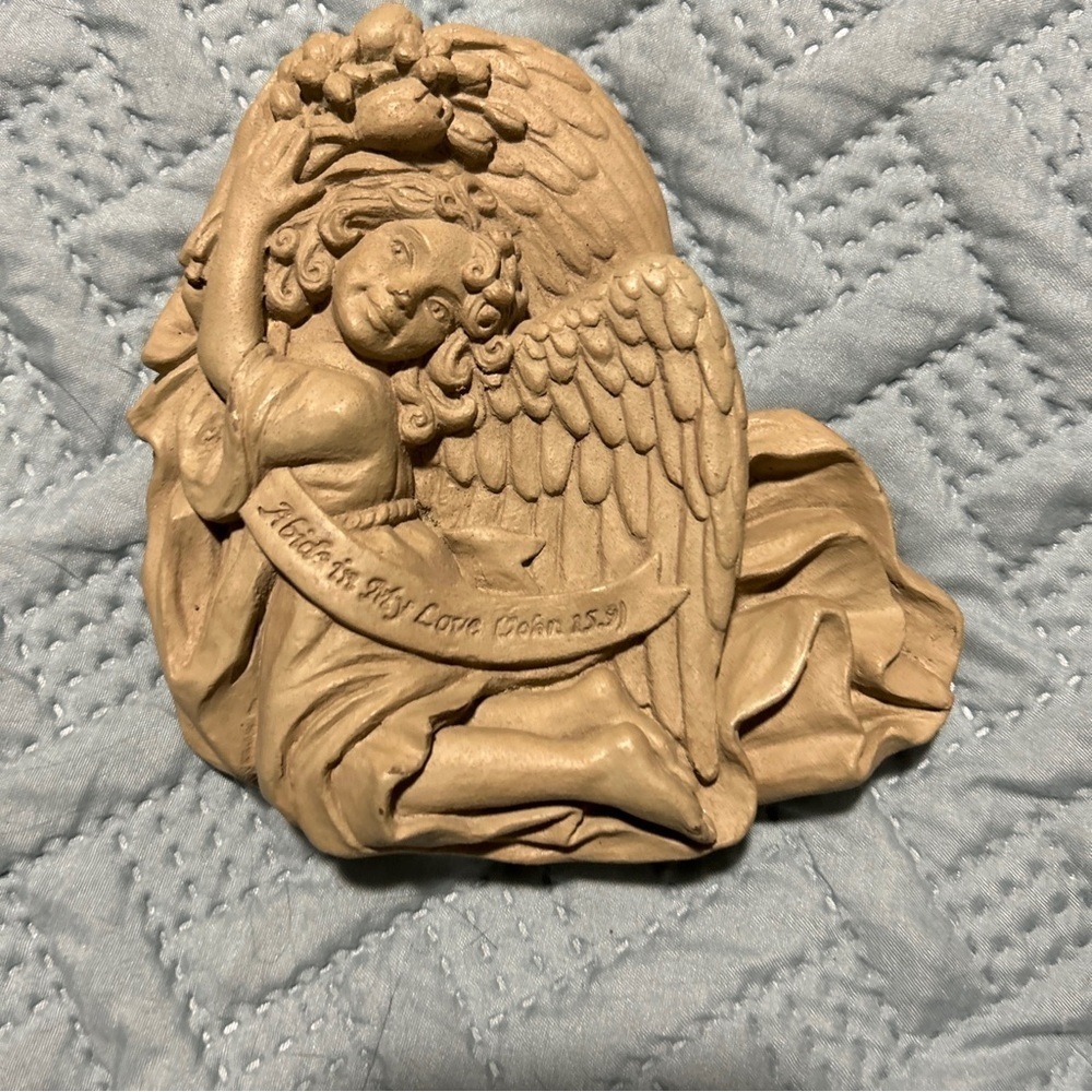 George Carruth Abide In My Love John 15:8 Wall Hanging 2002